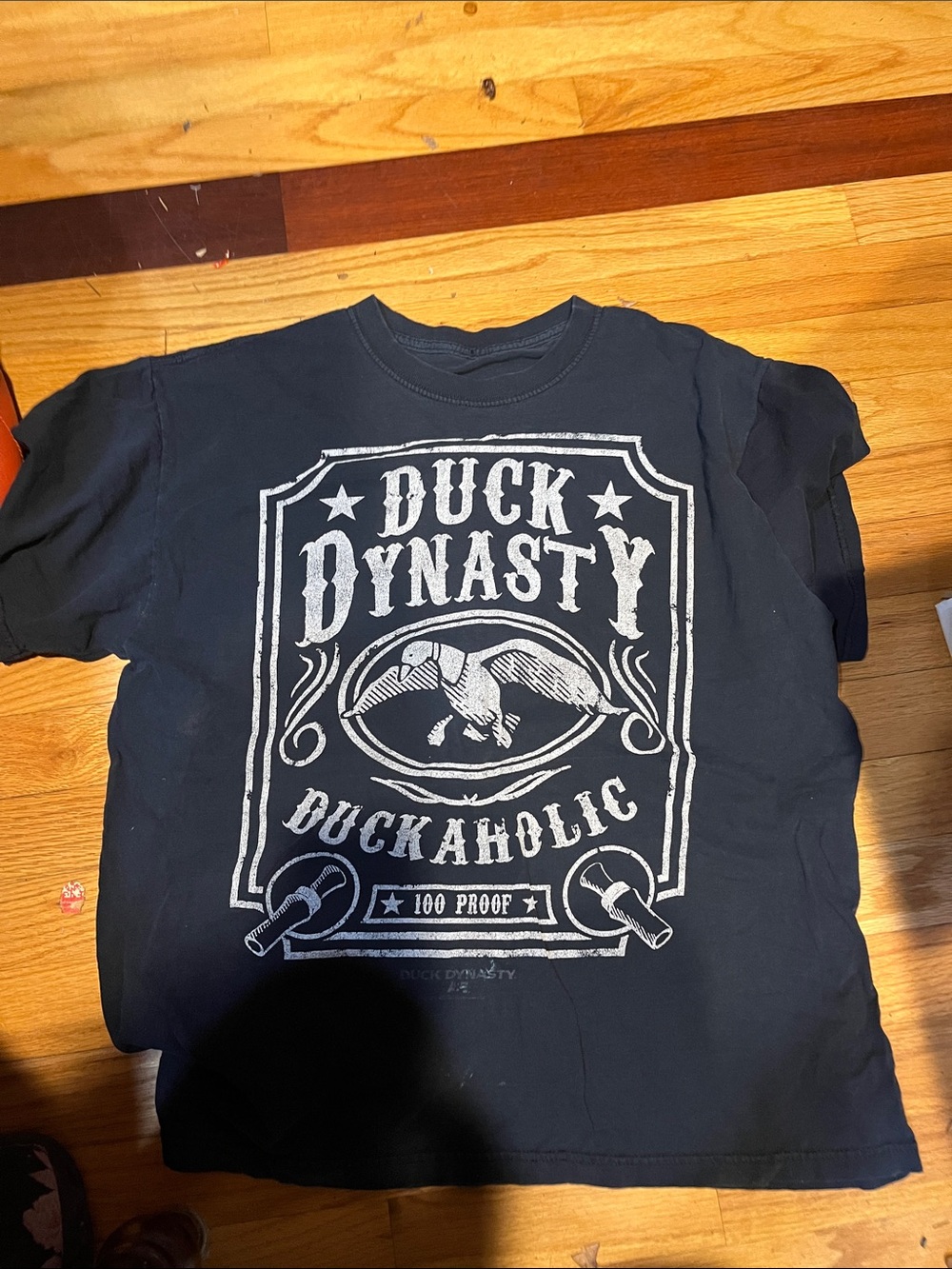 Duckaholic Graphic T-Shirt - Black